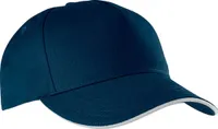 Șapcă K-UP Sandwich Peak 5 Panels personalizată, albastru