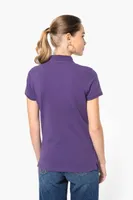 Tricou polo damă Kariban Short-sleeved Piqué personalizat, pe model