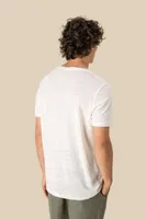 Tricou bărbați Spasso Linen personalizat, pe model