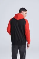 Hanorac unisex Just Hoods Baseball personalizat, pe model