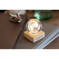 Glob de sticlă LED personalizat