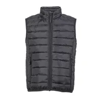 Vestă copii SOL'S Stream BW Lightweight Padded Bodywarmer personalizată, negru