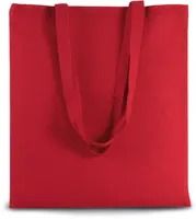 Sacoșă Kimood Basic Shopper personalizată, roșu, în context