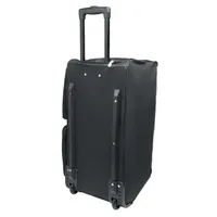 Trolley duffle 600D RPET personalizat, vedere lateral