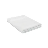 Prosop bumbac organic 180x100 personalizat, alb