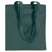 Sacoşă neţesută de cumpărături personalizată, verde închis