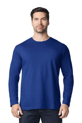 Tricou cu mânecă lungă unisex Gildan Softstyle™ Adult personalizat