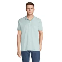 PLANET MEN Polo 170g personalizat, arctic blue