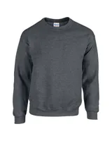 Bluză unisex Gildan Heavy Blend™ Adult Crewneck personalizată, gri