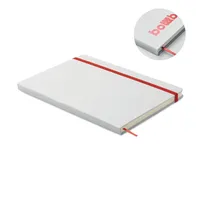 Notebook A5 revelator de culoar personalizat, roșu