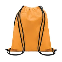 Rucsac cu șnur 300D RPET personalizat, portocaliu