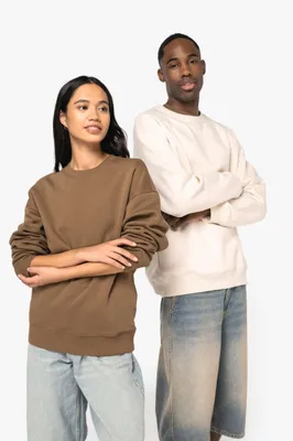 Bluză unisex Native Spirit Eco-friendly Oversized Crew Neck personalizată