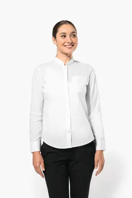 Cămașă damă Kariban Mandarin Collar