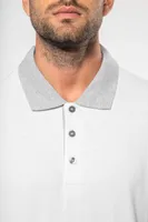 Tricou polo bărbați Kariban Two-tone Piqué personalizat, pe model