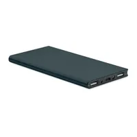 Power bank 8000 mAh personalizat, albastru marin francez