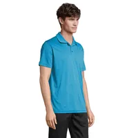 Tricou polo unisex Sol's Pitcher personalizat, vedere lateral