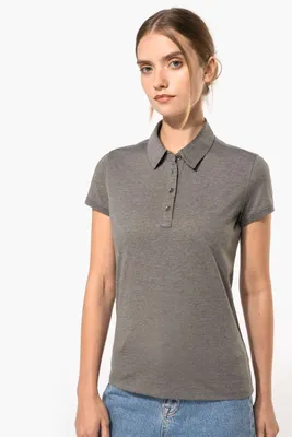 Tricou polo damă Kariban Short Sleeved Jersey