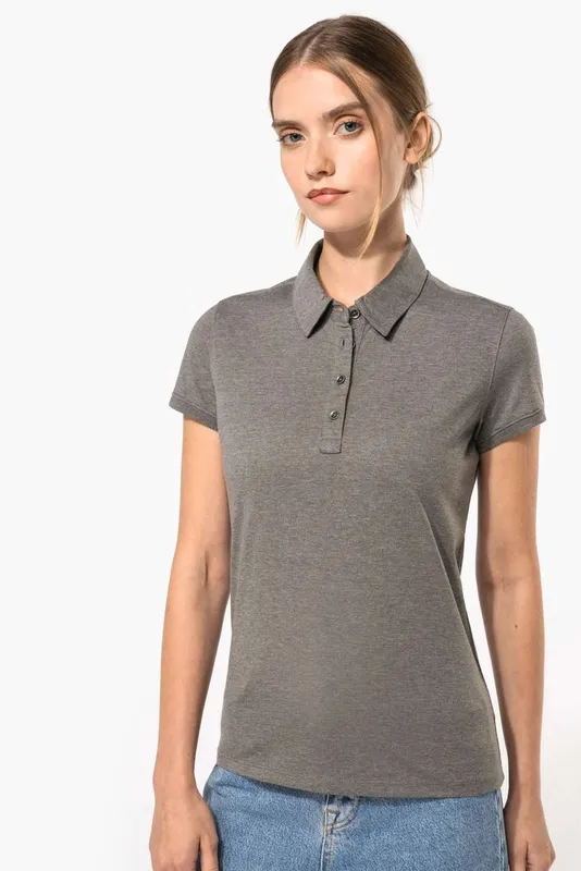 Tricou polo damă Kariban Short Sleeved Jersey