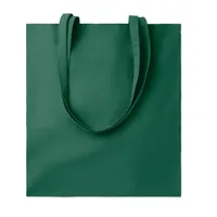 Sacoşă cumpărături cu mânere personalizată, verde închis