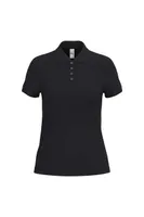 Tricou polo damă iDeal Basic Pique personalizat, negru