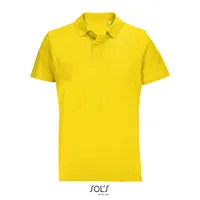 Tricou polo unisex Sol's Pulse personalizat, gold