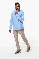 Jachetă unisex Kariban Falco Full Zip Microfleece personalizată, pe model