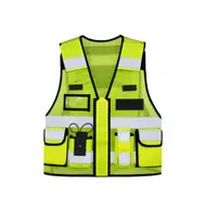 Vestă unisex Korntex Mesh Tactical Vest Sparta personalizată, galben