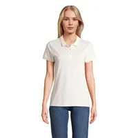 PLANET WOMEN Polo 170g personalizat, off-white