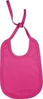 Baveță copii Kariban Cotton Bib personalizată, roz