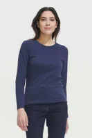 Tricou cu mânecă lungă damă SOL'S Imperial Lsl personalizat, pe model