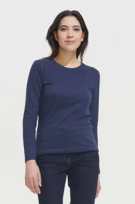 Tricou cu mânecă lungă damă SOL'S Imperial Lsl personalizat