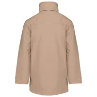 Jachetă unisex Kariban Quilted Parka personalizată, maro