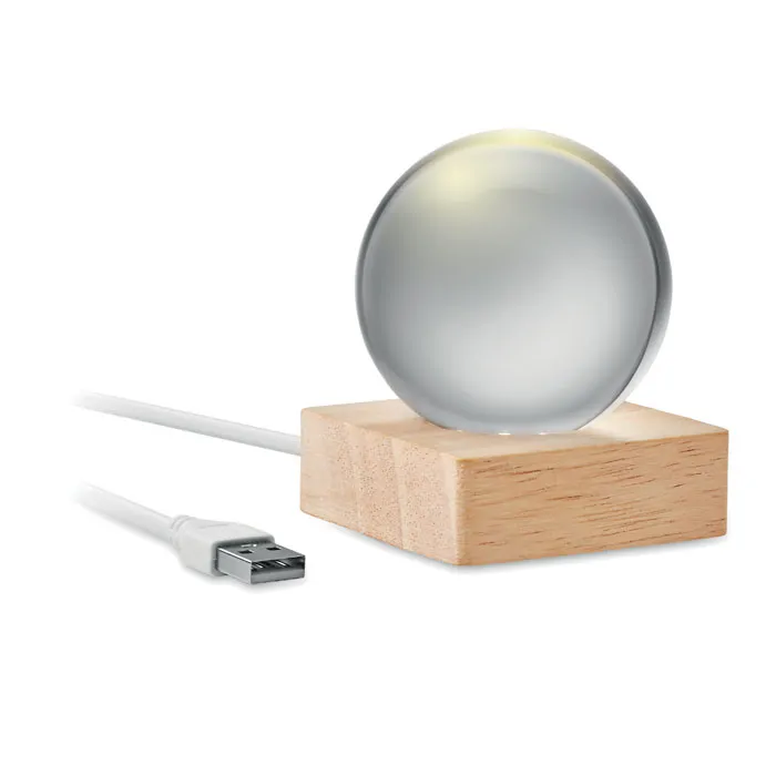 Glob de sticlă LED personalizat