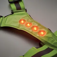 Centură reflectorizantă pentru personalizată, vedere detaliu