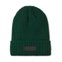 Căciulă tricotată 3M personalizată, verde închis