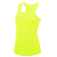 Vestă damă Just Cool Cool Vest personalizată, galben