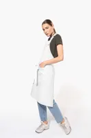 Șorț Kariban Cotton High-temperature Washable personalizat, pe model