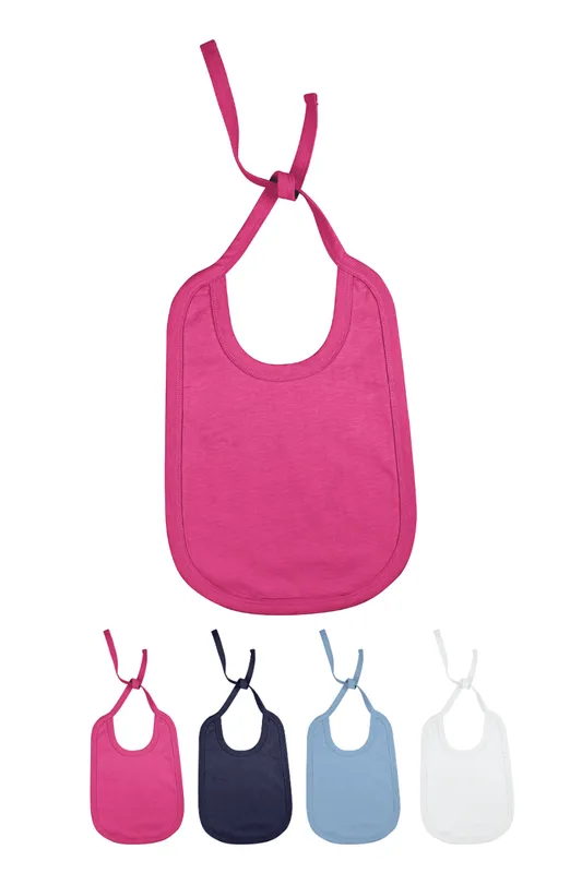 Baveță copii Kariban Cotton Bib personalizată, pe model