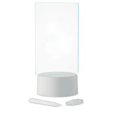 Tablă memo LED-uri luminoase