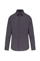 Cămașă bărbați Kariban Fitted Non-iron personalizată, gri