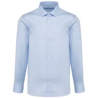 Cămașă bărbați Kariban Premium Twill personalizată, albastru