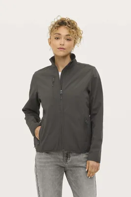 Jachetă softshell damă SOL'S Falcon Softshell Zip personalizată