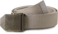 K-UP Nylon Canvas Belt personalizat, maro