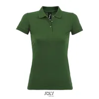 PERFECT WOMEN POLO 180g personalizat, bottle green