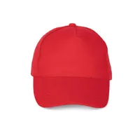 Șapcă K-UP Heavy Cotton 5 Panels personalizată, roșu