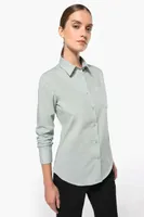Cămașă damă Kariban Jessica personalizată, pe model