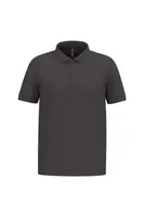 Tricou polo bărbați Kariban Short-sleeved Piqué personalizat, gri