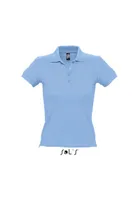 Tricou polo damă SOL'S People personalizat, albastru