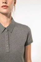 Tricou polo damă Kariban Short Sleeved Jersey personalizat, pe model
