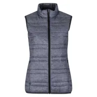 Vestă damă Regatta Firedown Down-touch Insulated Bodywarmer personalizată, gri